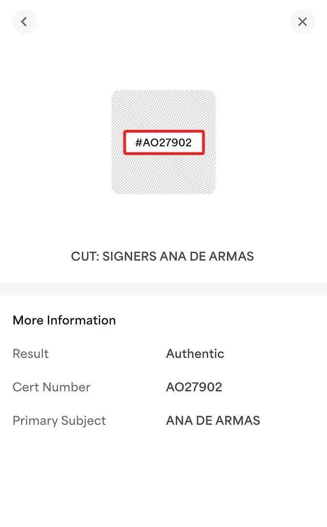 Ana DeArmas — Ana De Armas Signed Funko Pop #1014 "Paloma" (James Bond) - PSA COA, изображение 5
