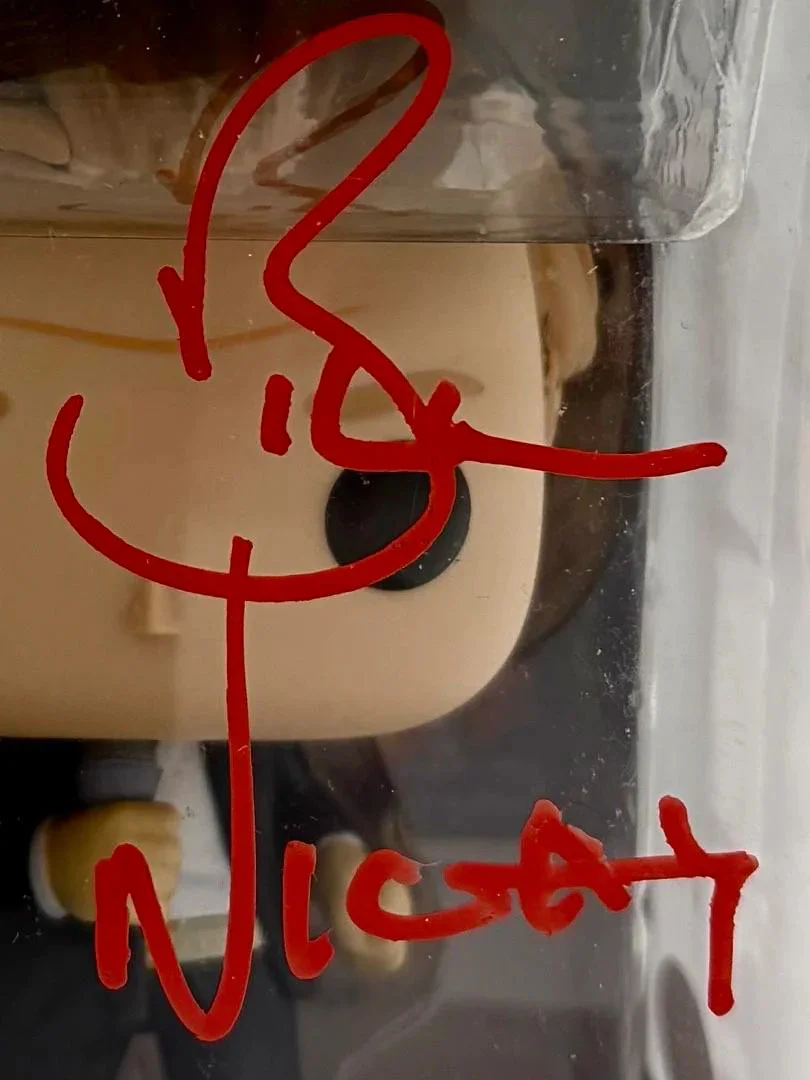 Bill Nighy — Bill Nighy signed "Billy Mack" signed Funko #1901 (loveactually) - JSA COA, image 2