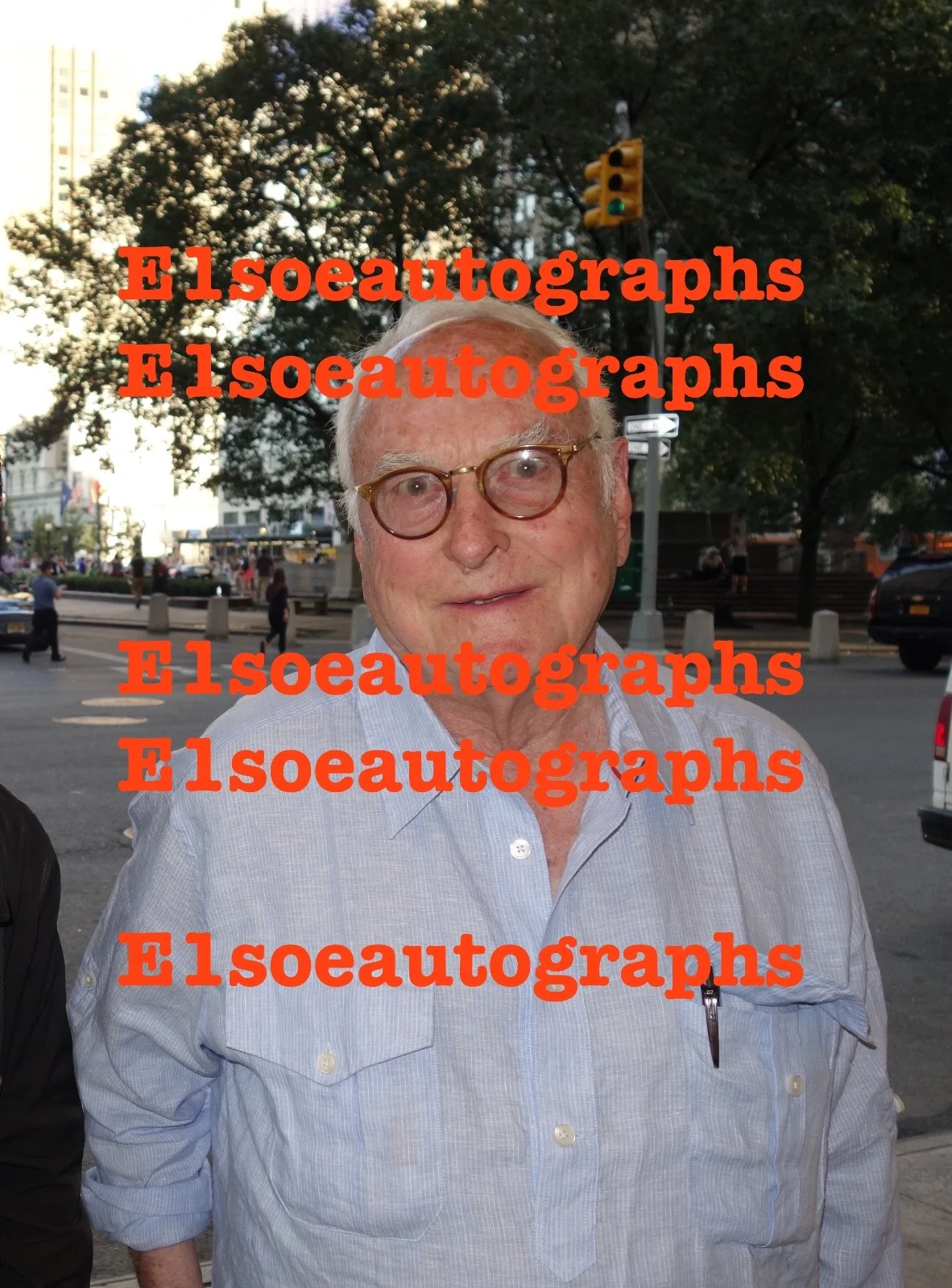 James Ivory — James Ivory signed 8x10 photo. In Person Photo Proof. Director Howard's End, изображение 3