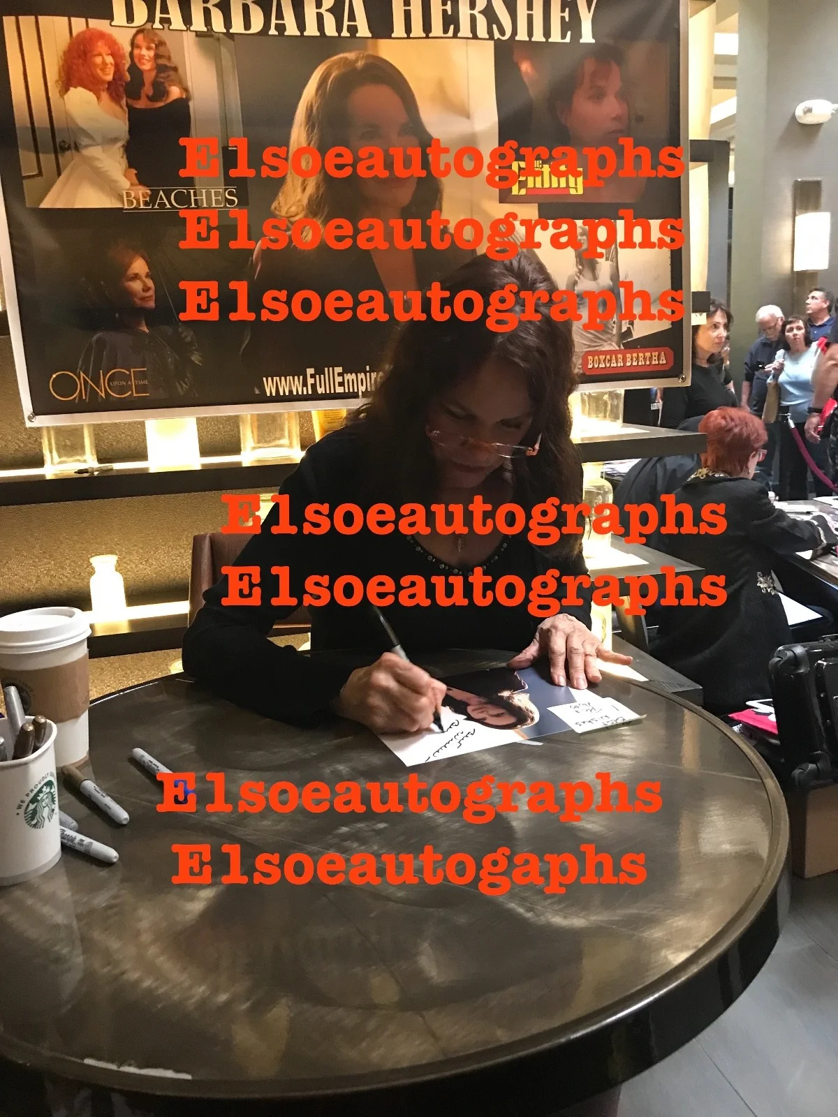 barbara hershey — Barbara Hershey signed 8x10 photo. “Best Wishes” Exact Proof. Insidious, image 2