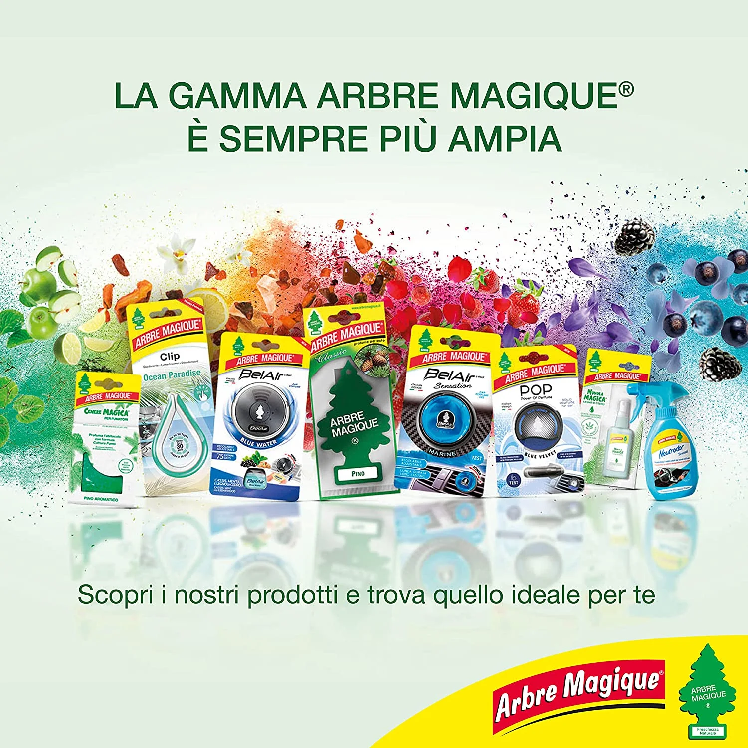 POP, Profumatore Auto Solido, Fragranza Ocean, Profumazione Delicata E Fresca, D, image 5