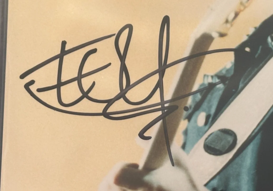 EDGE Signed U2 CONCERT 8 X 10 PHOTO Beckett Encapsulated, image 2