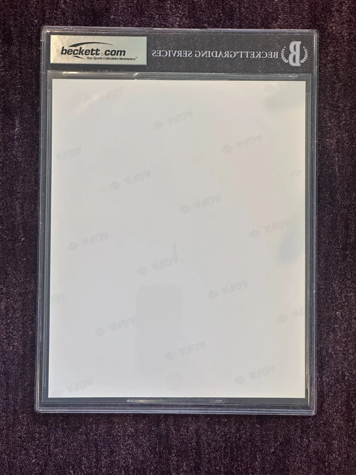 EDGE Signed U2 CONCERT 8 X 10 PHOTO Beckett Encapsulated, image 4