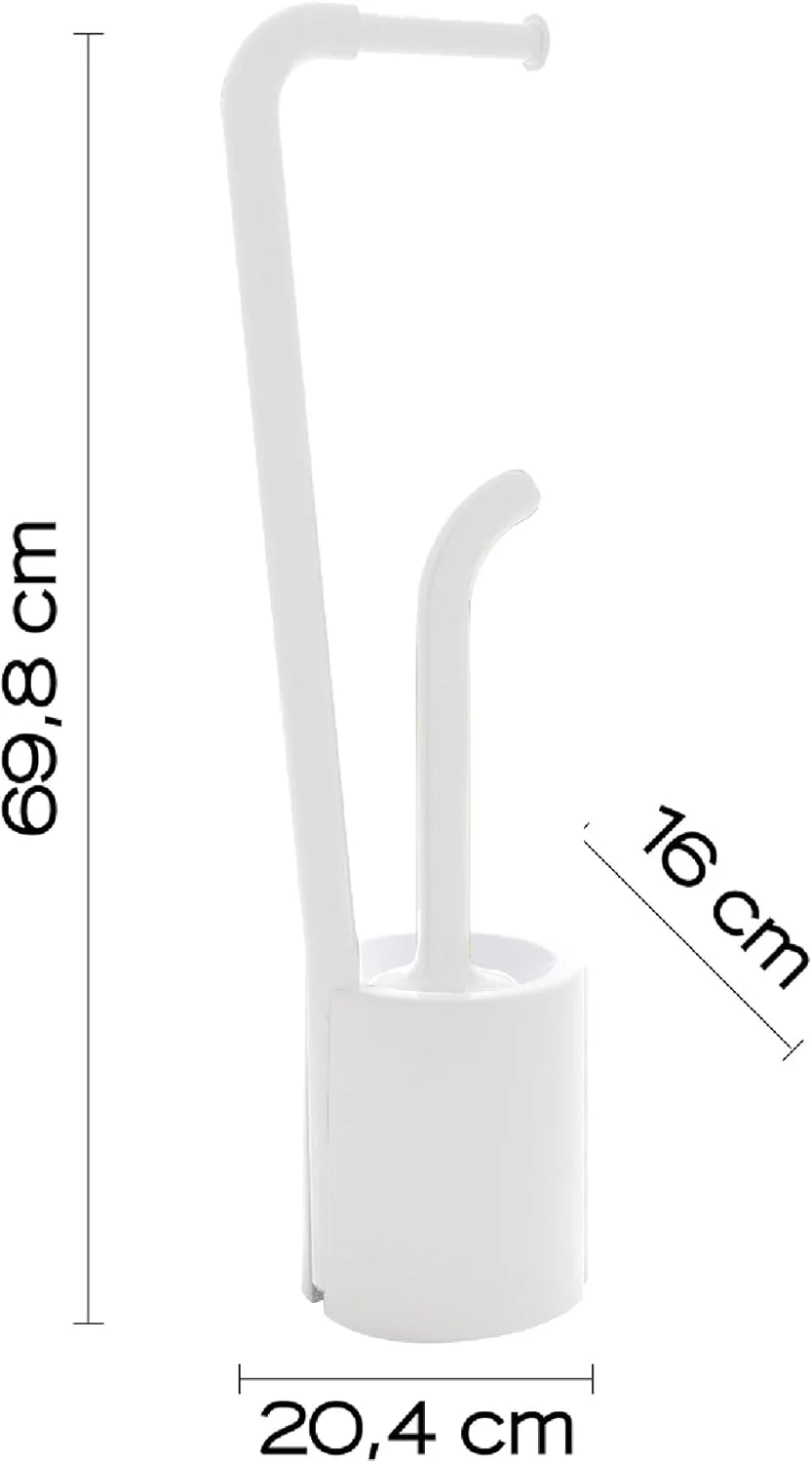 Wendy Colonna Da Terra, Resina, Bianco, 16 X 20.4 X 69.80 Cm, image 3
