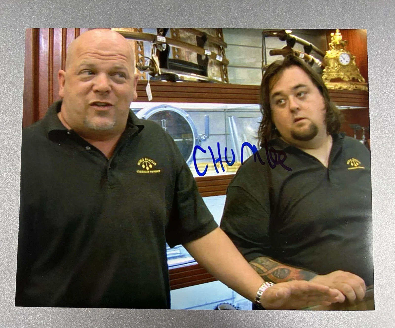 Chumlee — Chumlee of Pawn Stars Signed 8x10 Photo (with Proof Pic)