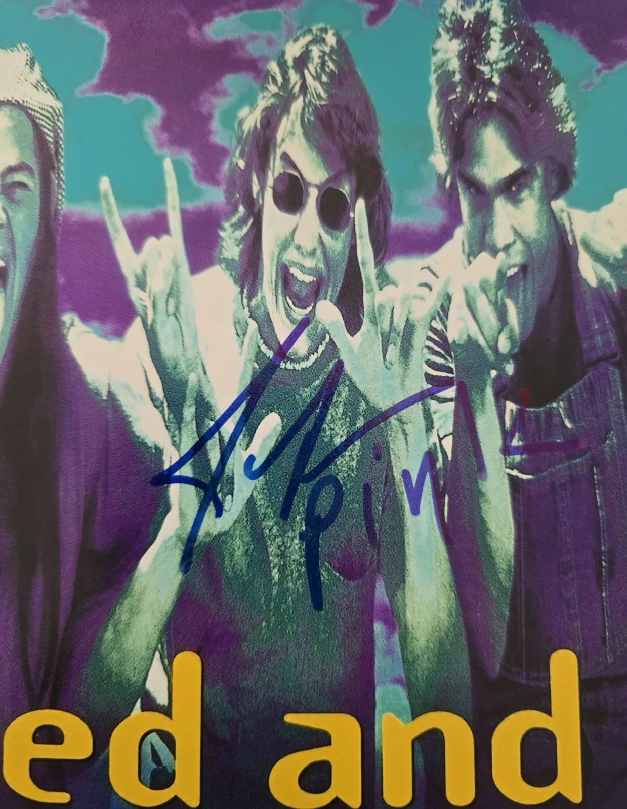 Jason London — Jason London Signed 8x10 Dazed And Confused Beckett Sticker Only, изображение 2