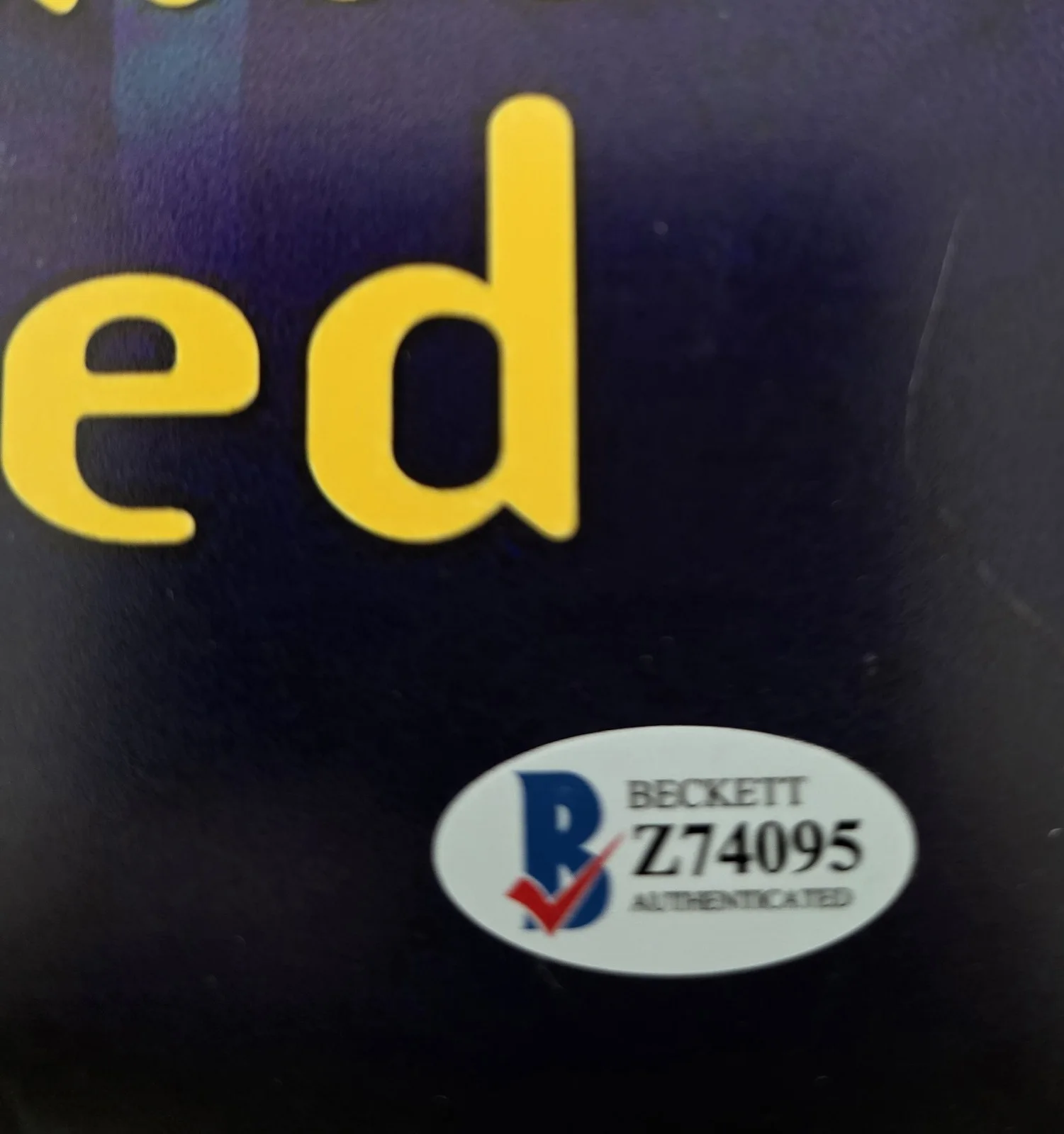 Jason London — Jason London Signed 8x10 Dazed And Confused Beckett Sticker Only, изображение 3