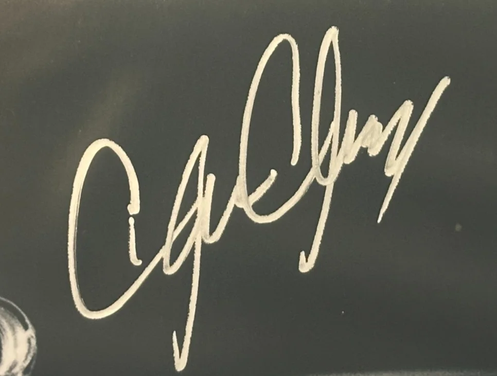 CLARENCE CLEMONS Signed CONCERT 8 X 10 PHOTO Beckett Encapsulated, изображение 2