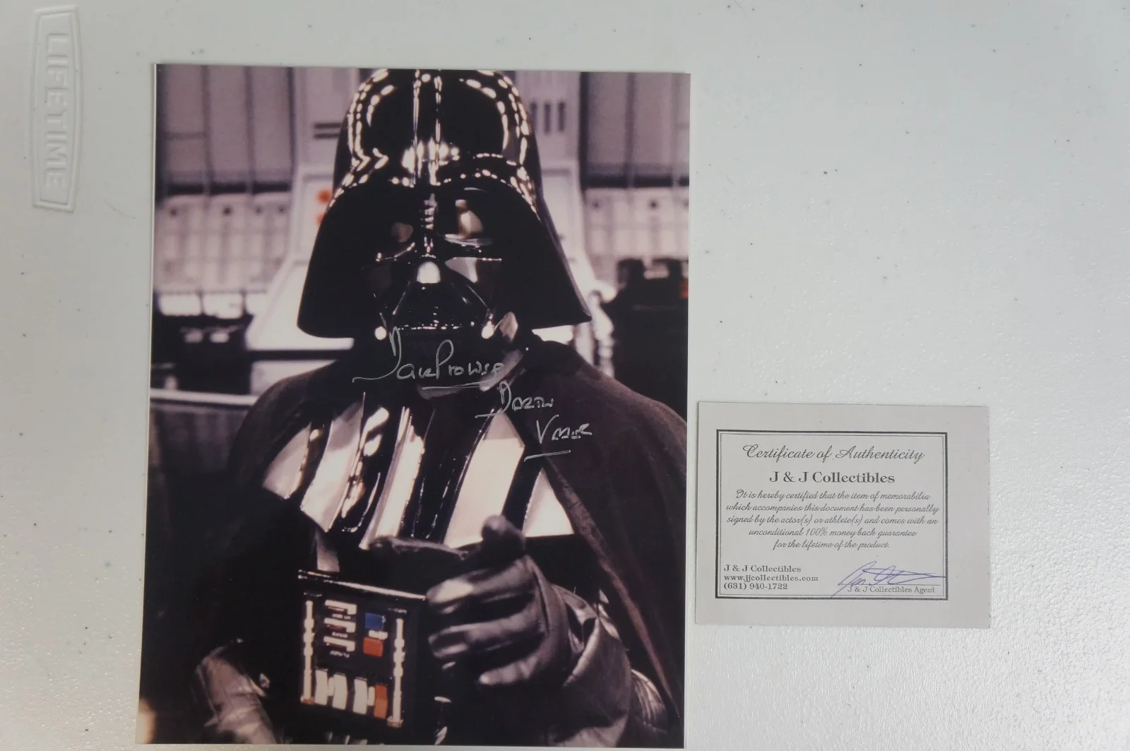 David Prowse — Darth Vader David Prowse Signed Autograph 8x10 Star Wars, image 5