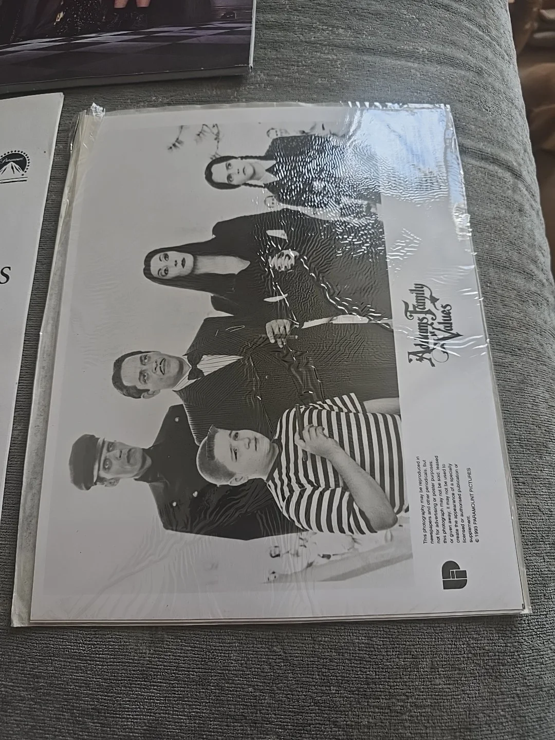 Addams Family Values Rare Full Press Kit Folder Screenplay & B/w Photos Mint, изображение 3