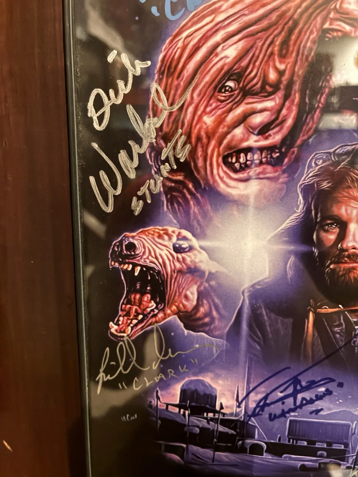 The Thing Movie 8 By 10 Cast Signed, image 3