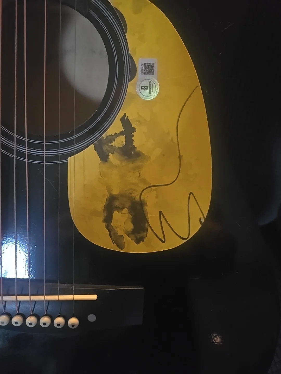 Ed Sheeran Signed 38" Acoustic Autographed Guitar Beckett COA – Premium Piece, image 2