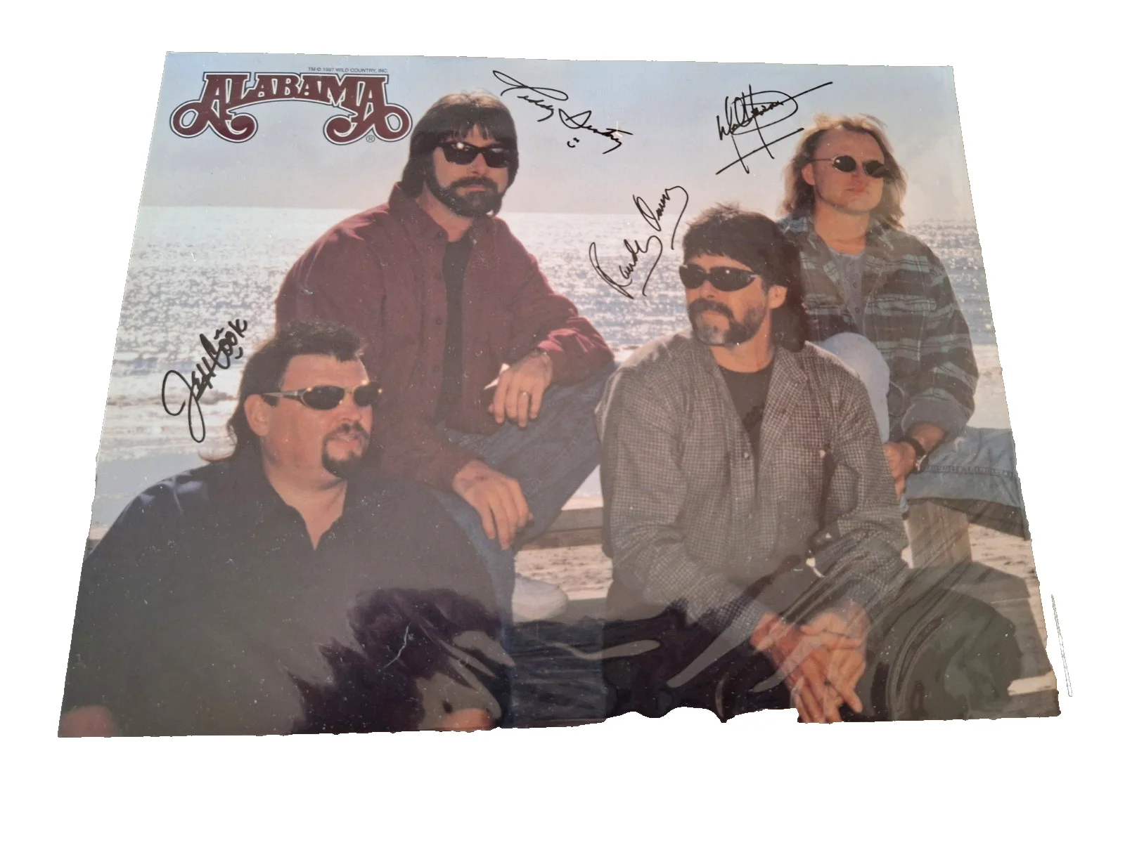 Alabama Band Autographed Photo, image 2