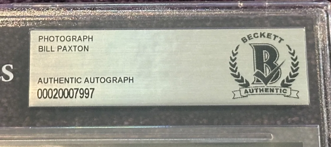 BILL PAXTON — BILL PAXTON Signed APOLLO 13 8 X 10 PHOTO Beckett Encapsulated w/ Inscription, изображение 3