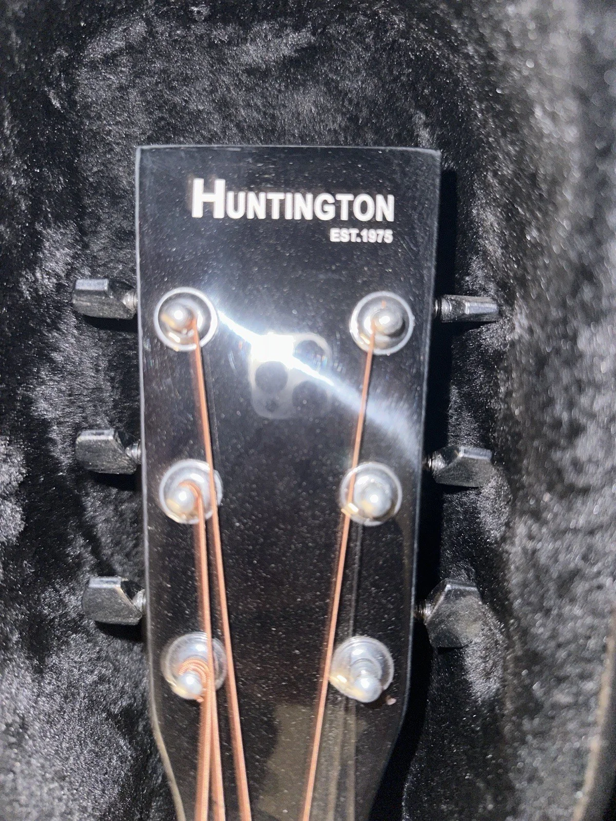 Huntington Acoustic Guitar Signed by Paul McCartney Allstar Enterprises COA, image 4