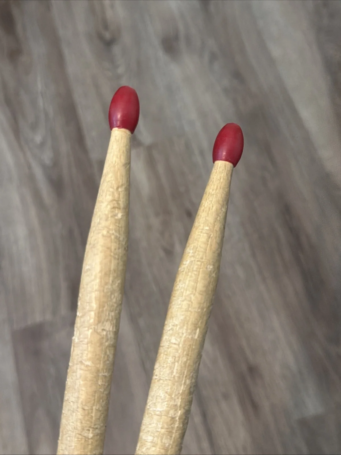 Tommy Lee Vic Firth Red Tip Drumsticks Motley Crue Dr. Feelgood RARE Used, изображение 2