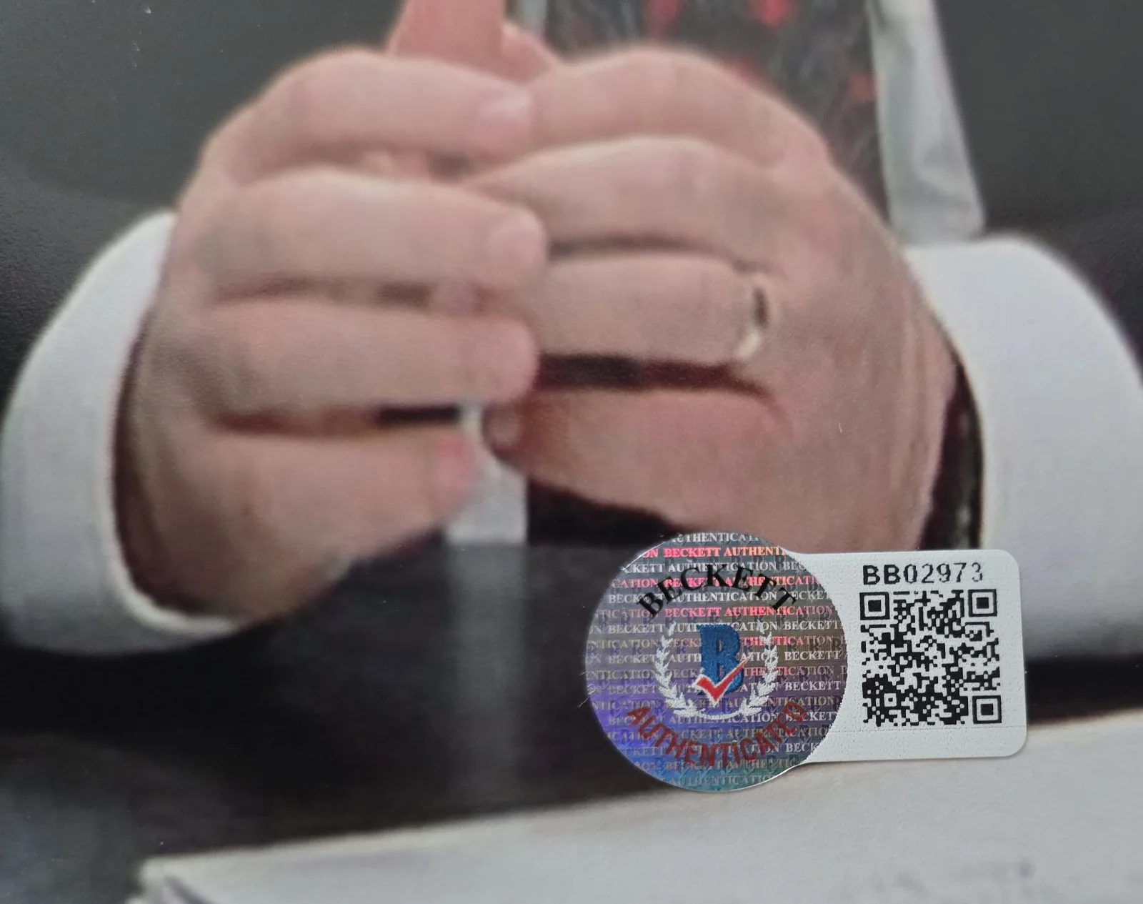 John C. McGinley — John C. McGinley Signed 8x10 Office Space Beckett, image 2