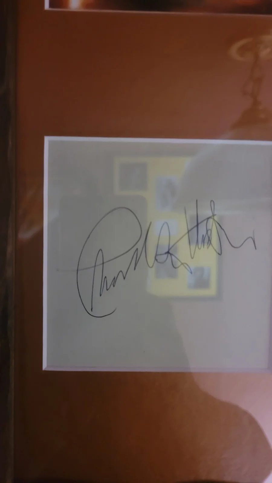 Charlton Heston — PLANET OF THE APES Signed Framed Charlton Heston Kim Hunter Linda Harrison, изображение 4