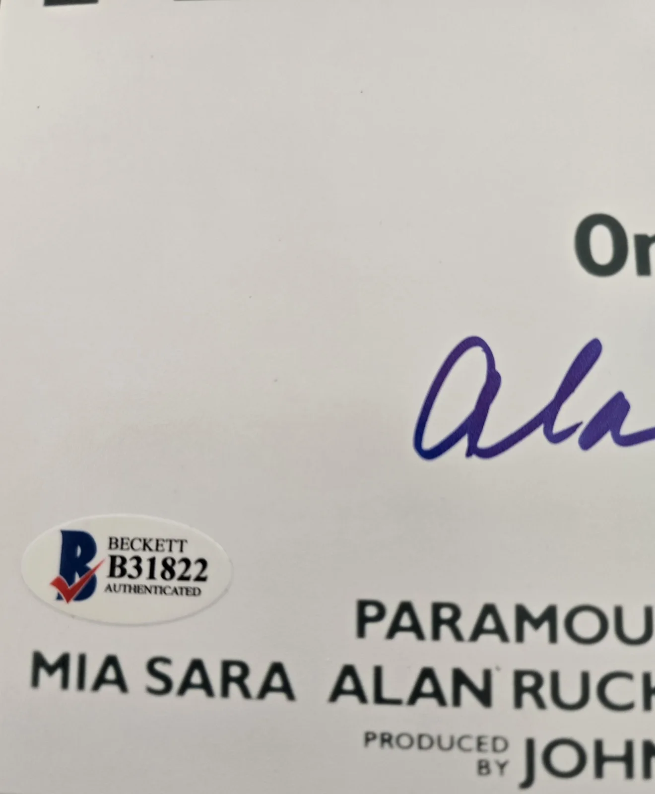 Matthew Broderick, Alan Ruck — Matthew Broderick & Alan Ruck Signed 12x18 Ferris Buellers Day Off Beckett..., image 4