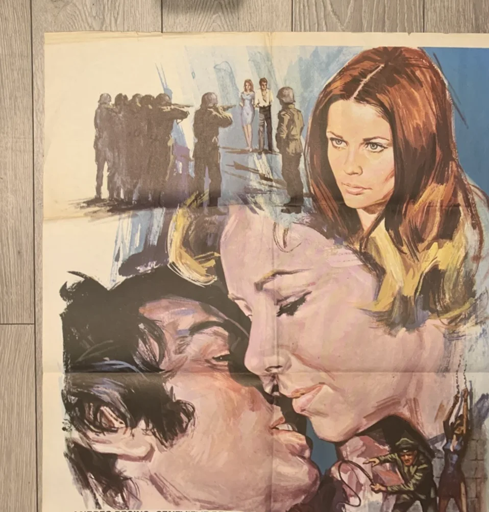 DEVIL'S ISLAND LOVERS 1974 JESS FRANCO ORIGINAL SPANISH ONE SHEET, image 3