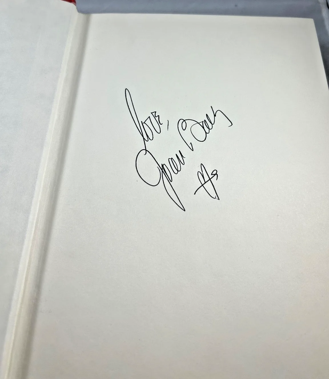 JOAN BAEZ Signed AND A VOICE TO SING WITH 1987 Hardcover Book WOODSTOCK Artist, изображение 5