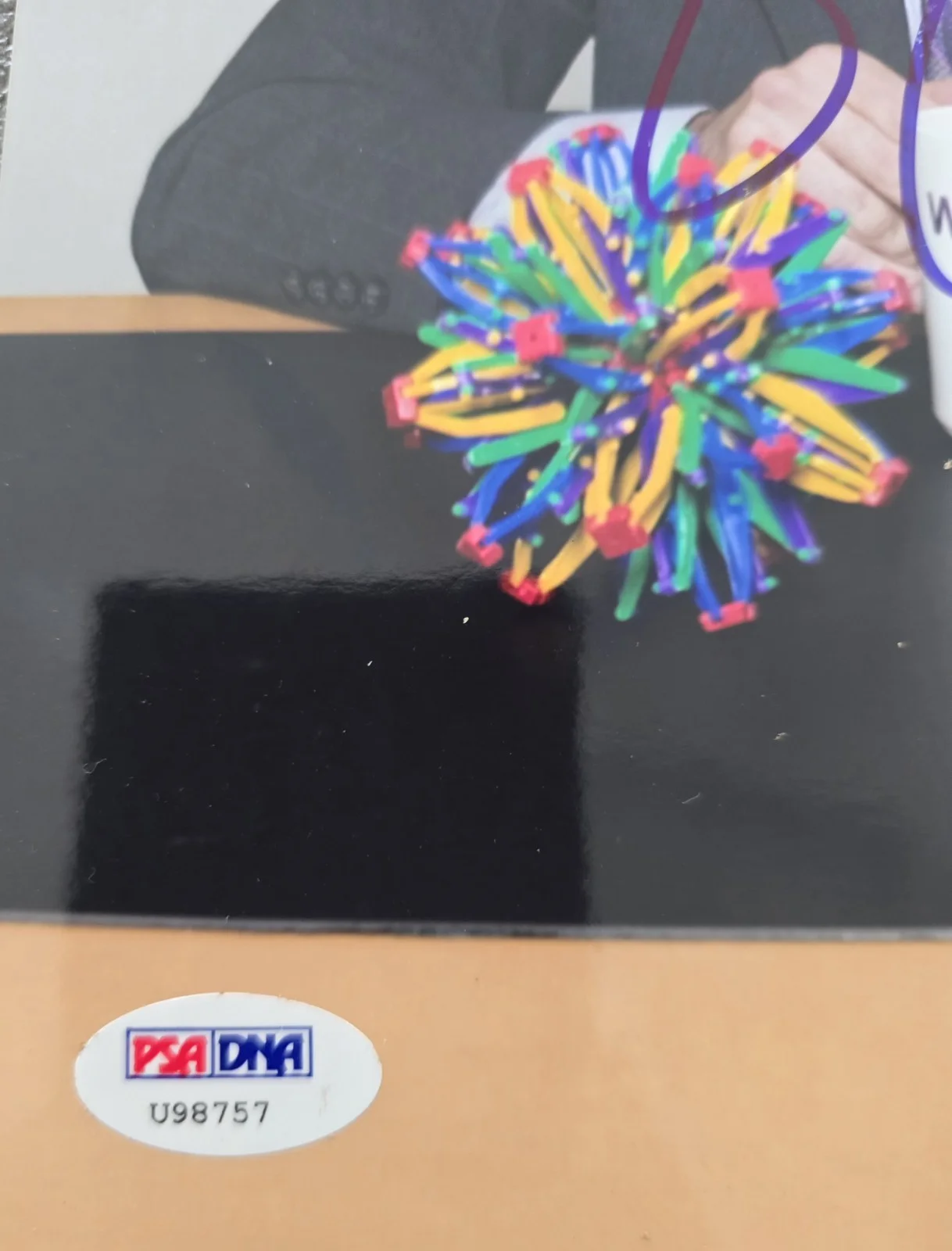 Steve Carell — Steve Carell Signed 8x10 The Office PSA Sticker Only, image 3