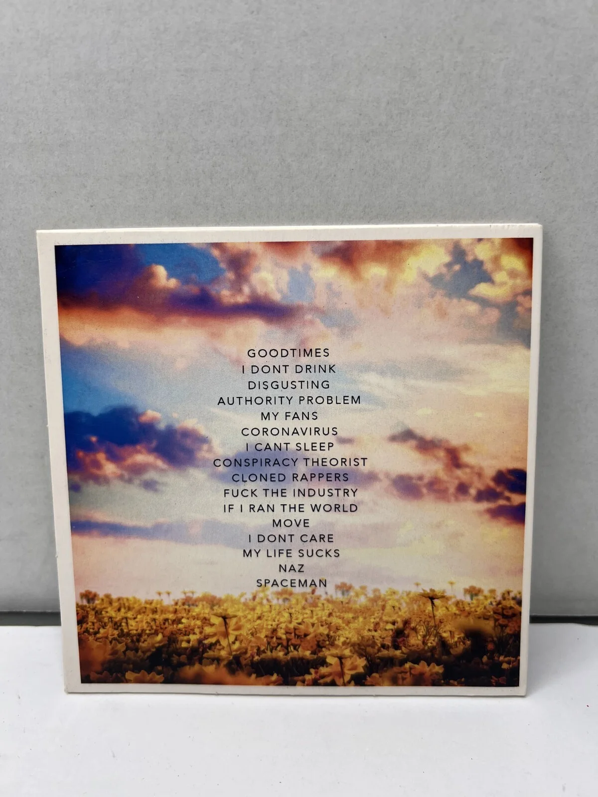 Tom MacDonald - Flowers For The Dead CD SINGED underground rap autographed, image 2
