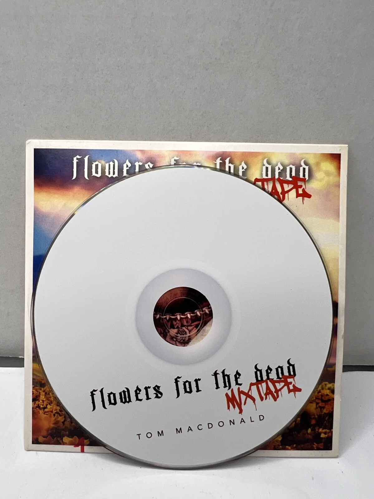 Tom MacDonald - Flowers For The Dead CD SINGED underground rap autographed, image 3