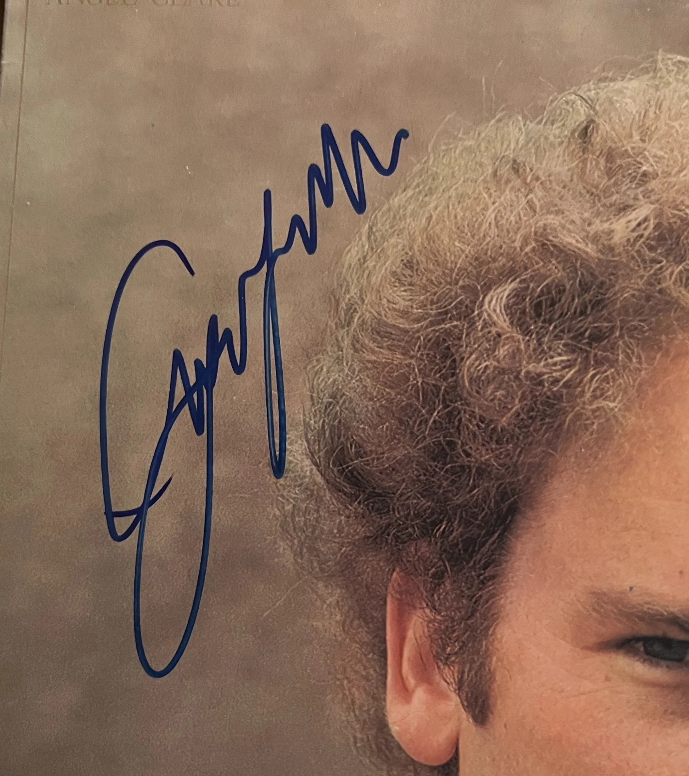ART GARFUNKEL Signed ANGEL CLARE LP, image 2