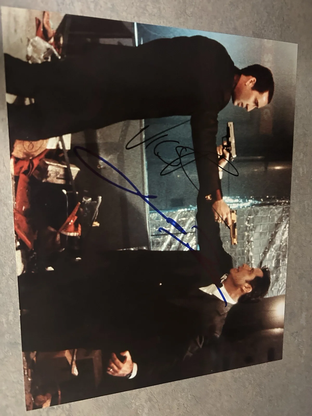 Nicholas Cage, John Travolta — FACE/OFF Original Signed Photo by Nicholas Cage & John Travolta, image 3