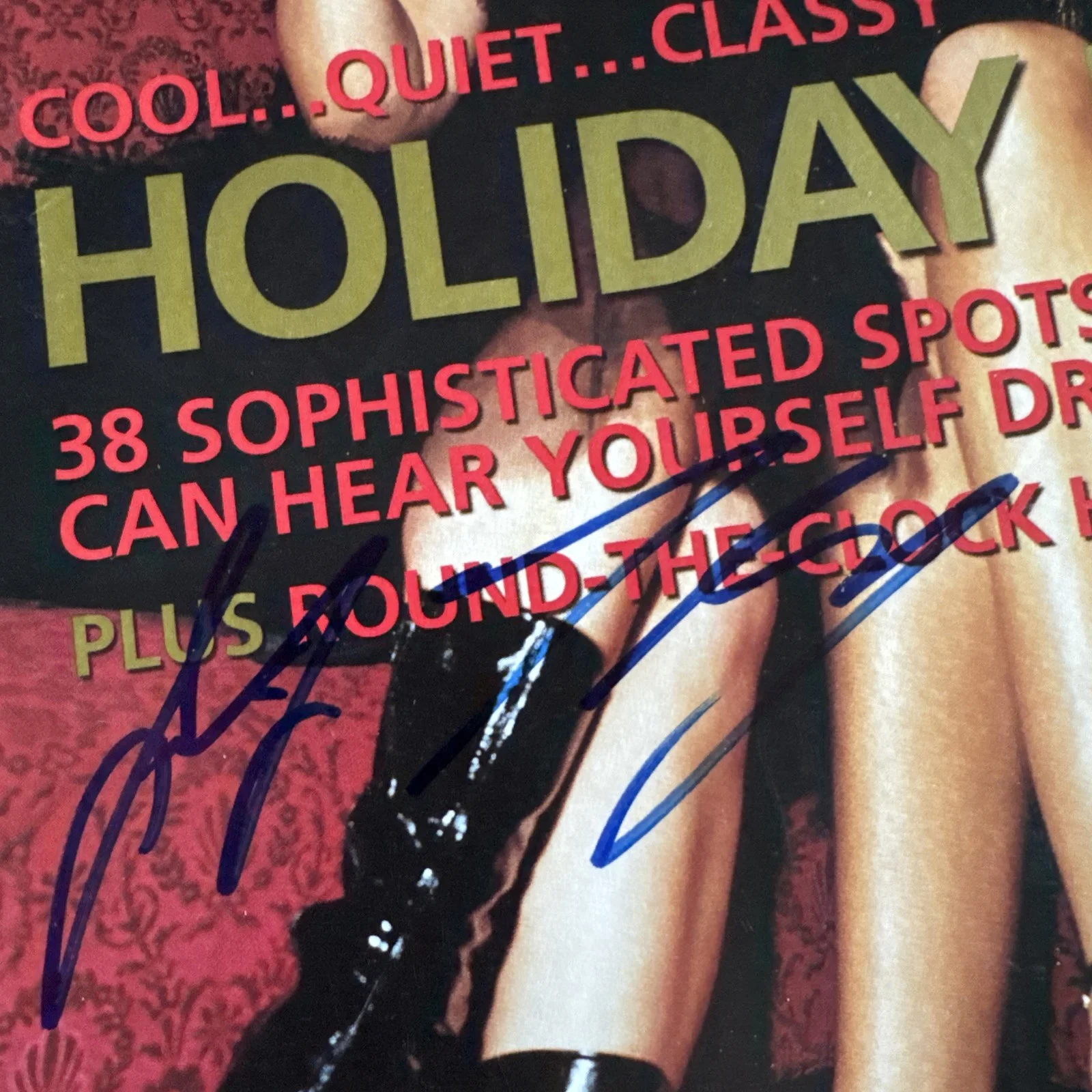 Jennifer Tilly — Jennifer Tilly SIGNED Autographed TIME OUT NEW YORK Magazine Cover, image 2