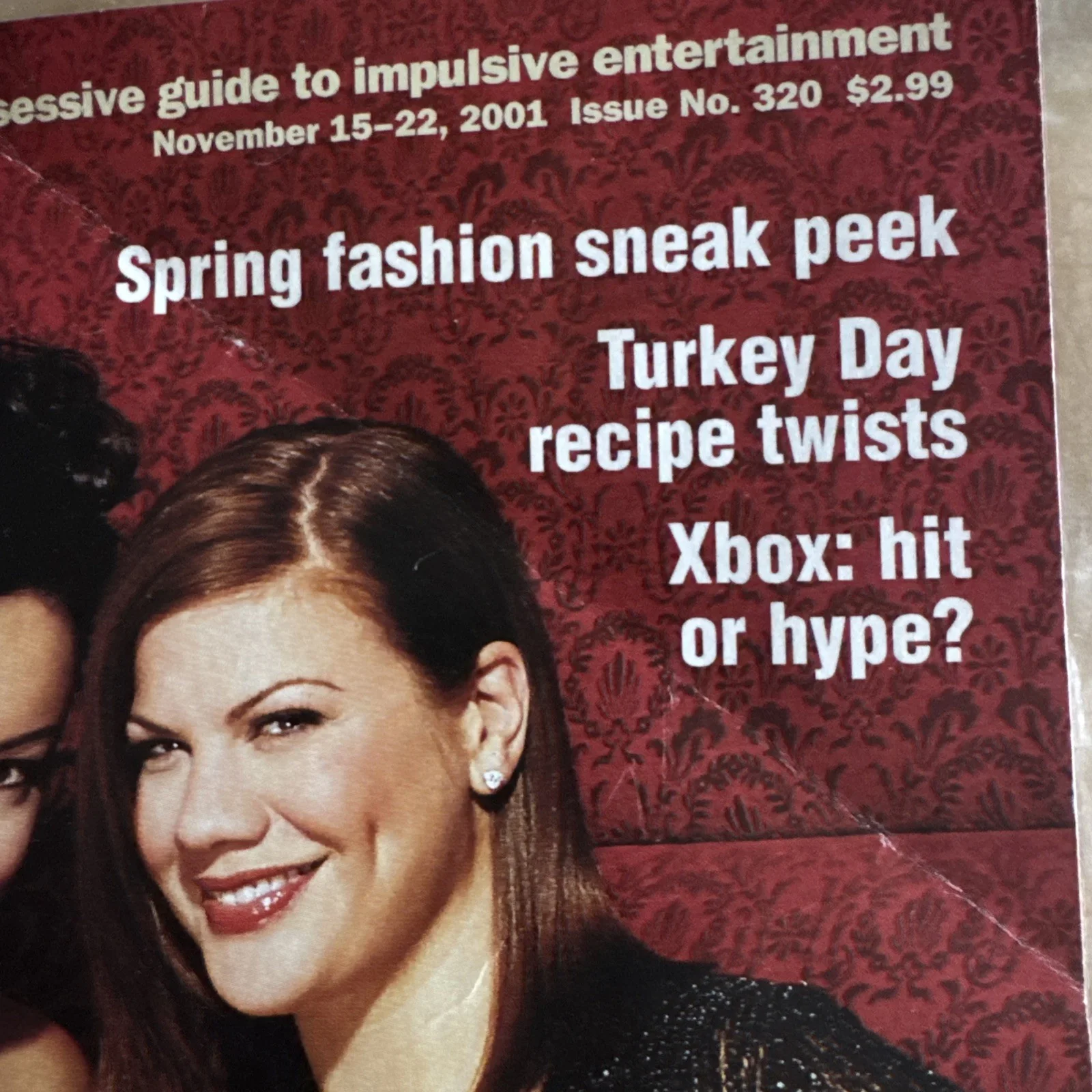 Jennifer Tilly — Jennifer Tilly SIGNED Autographed TIME OUT NEW YORK Magazine Cover, image 3