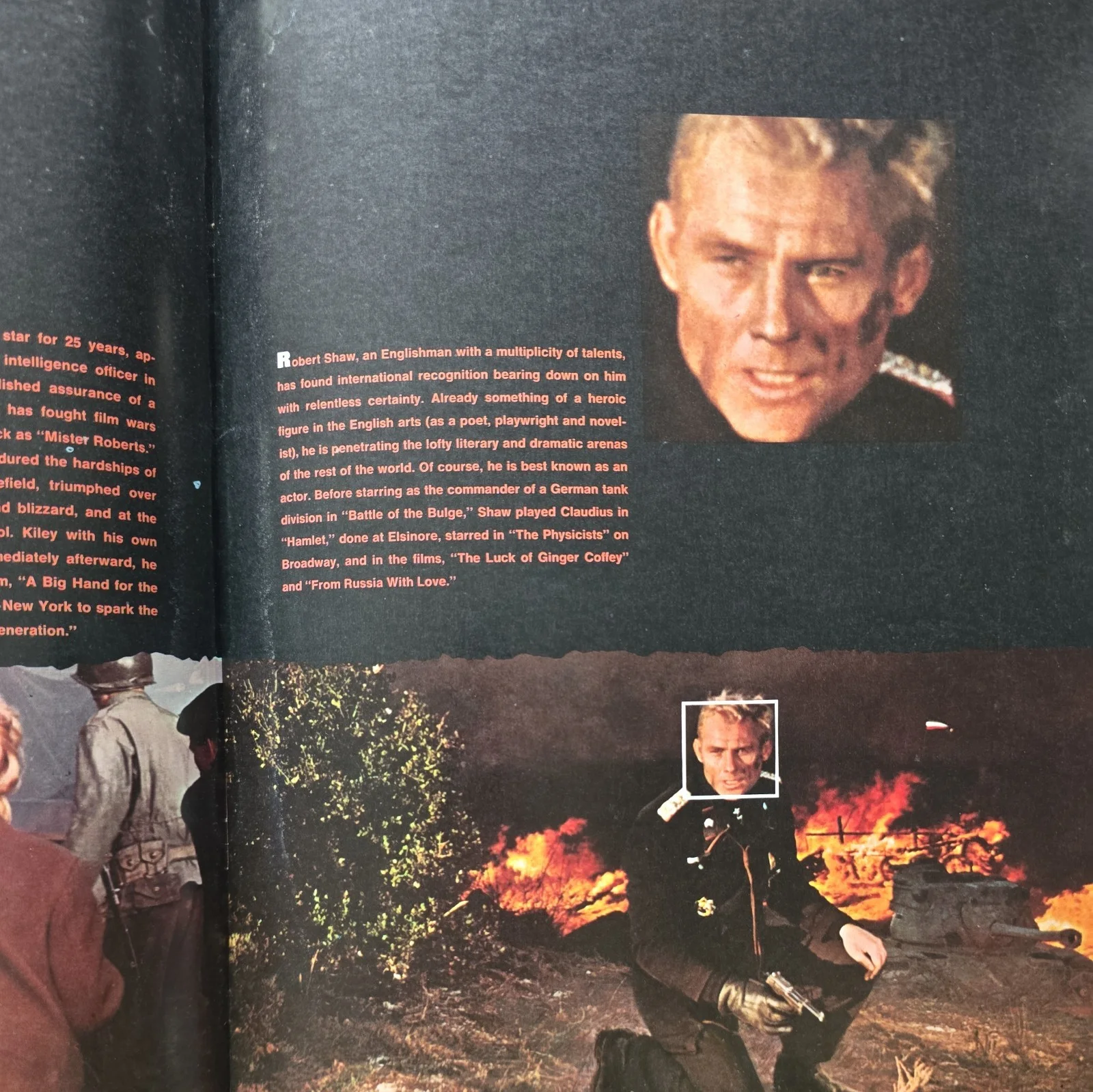 BATTLE OF THE BULGE 1965 souvenir programme Cinerama Henry Fonda Robert Shaw, изображение 3