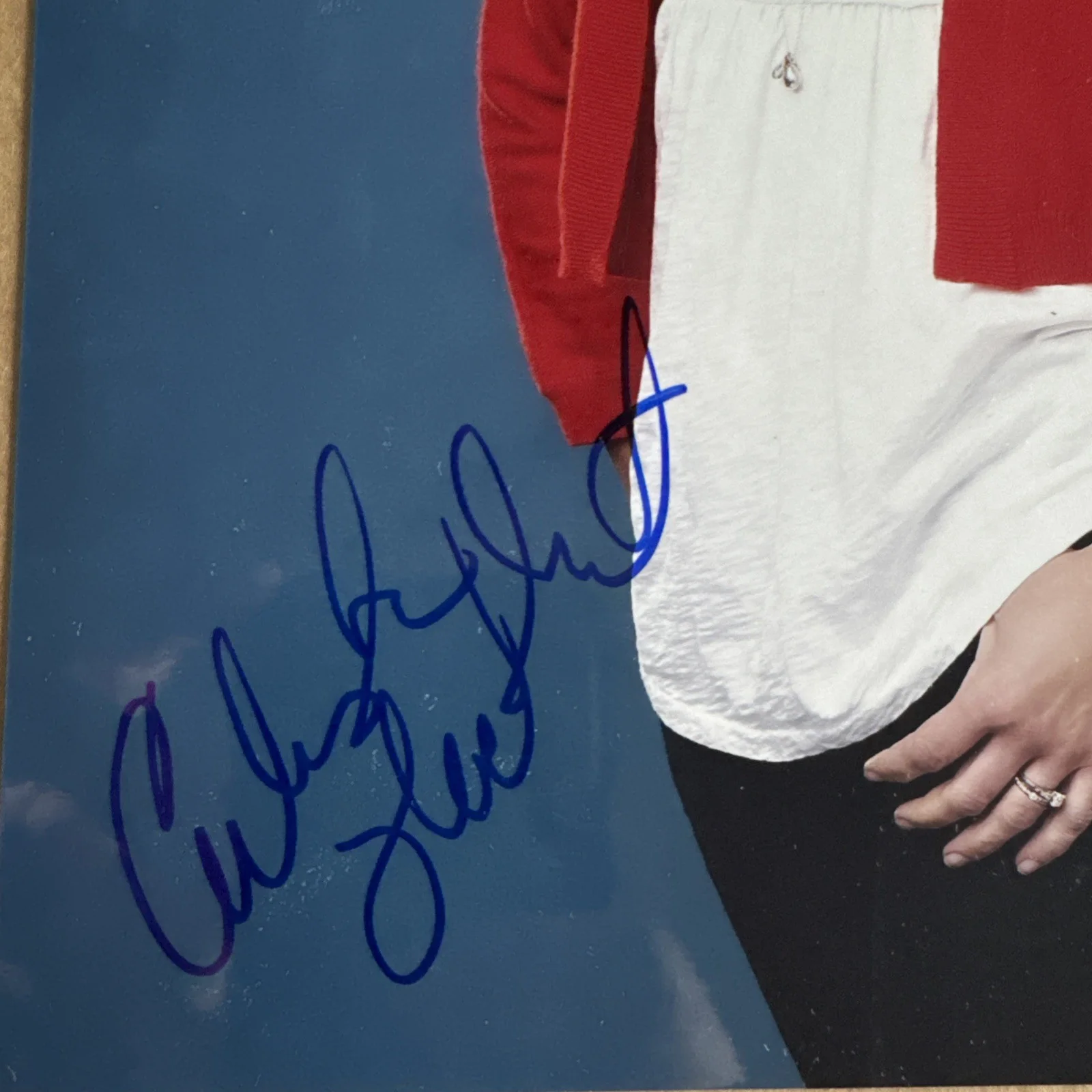 Calista Flockhart — CALISTA FLOCKHART Autographed SIGNED 8 x 10 Photo - ALLY MCBEAL, изображение 2