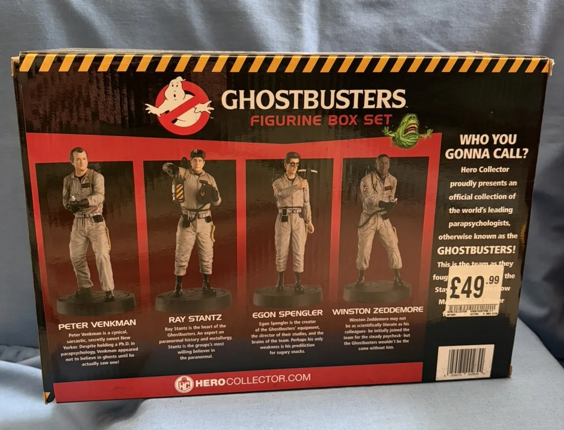 EAGLEMOSS HERO COLLECTOR GHOSTBUSTERS FIGURINE BOX SET MISB, image 4