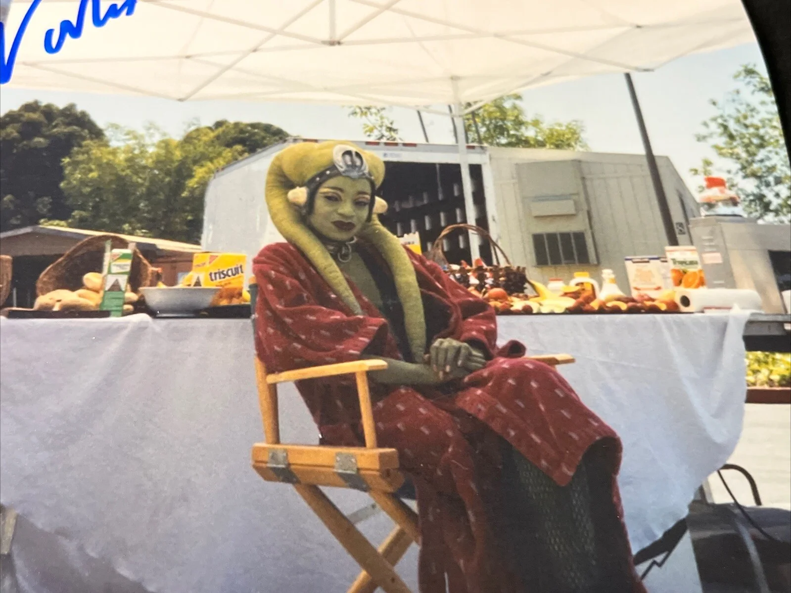 Femi Taylor — Femi Taylor OOLA Signed 8x10 Photo Sexy STAR WARS RETURN OF THE JEDI COA, изображение 4