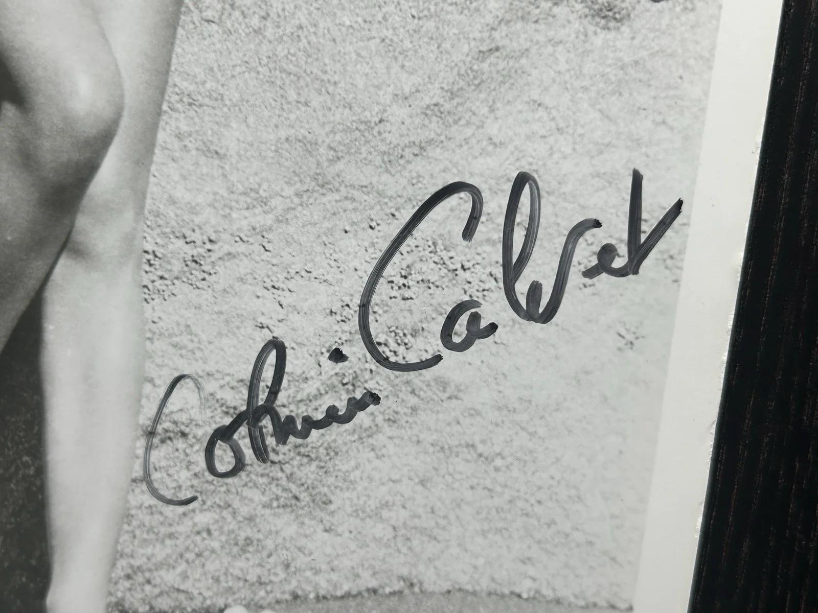 Corinne Calvet — CORINNE CALVET SEXY HAND SIGNED 8x10 PHOTO Original Autograph JSA Rope of Sand, изображение 3
