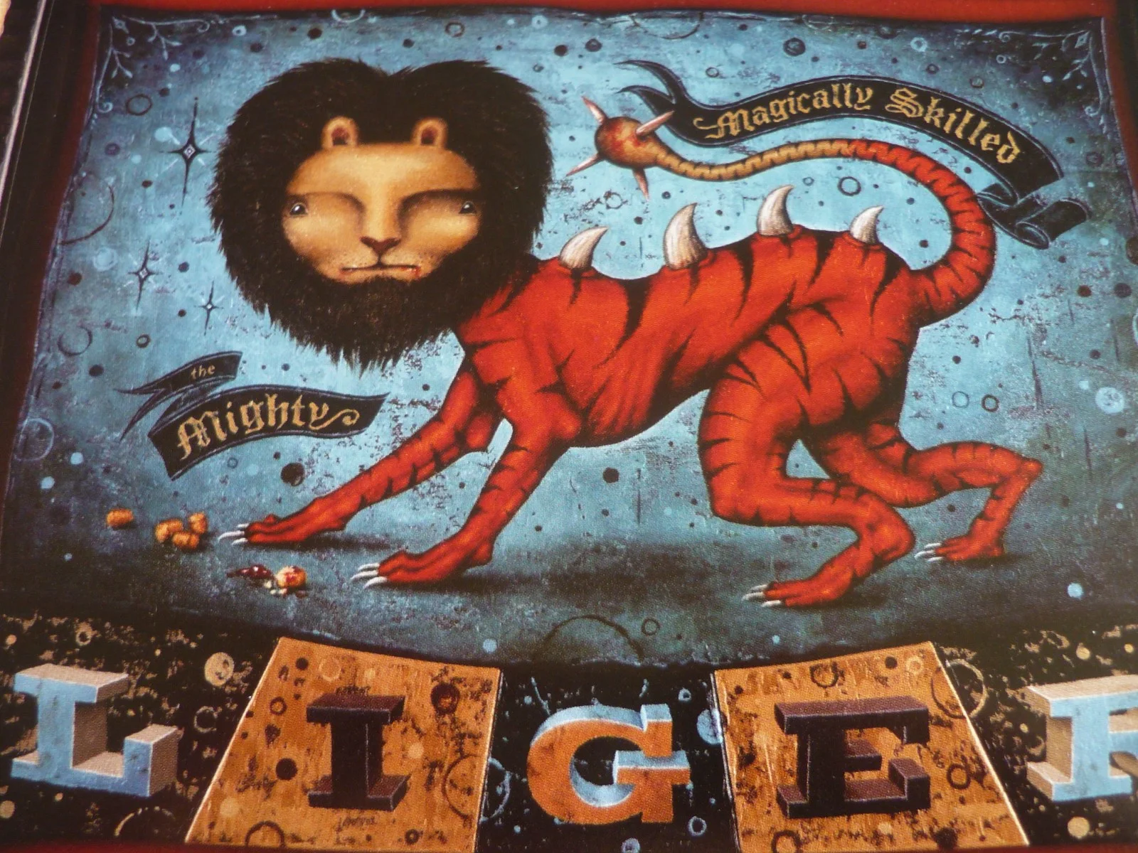 Framed mounted a4 Poster Film napoleon dynamite the mighty liger tiger, изображение 2