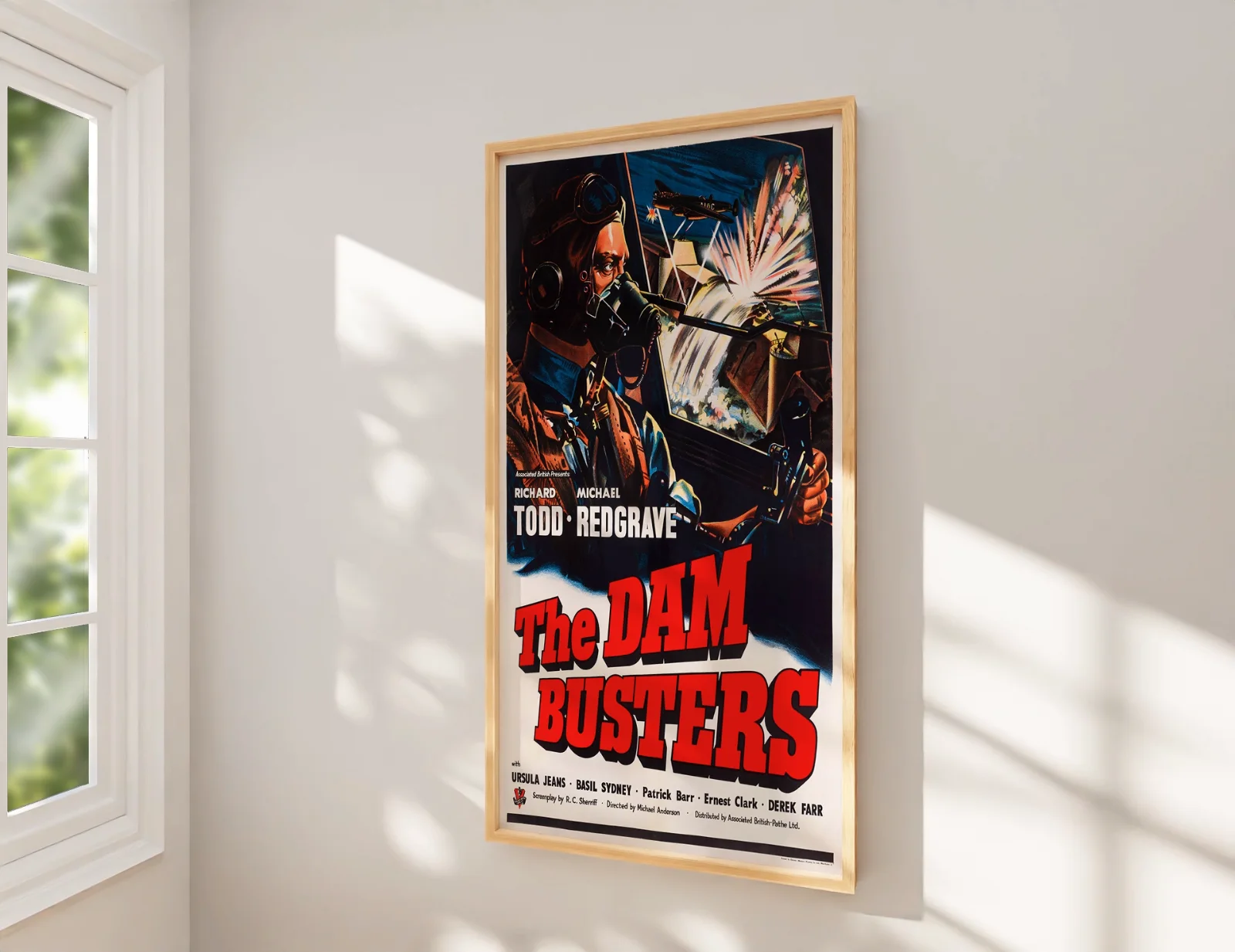 The Dam Busters - 1955 War / Action Drama 27.2" x 41" US One Sheet Poster, image 2