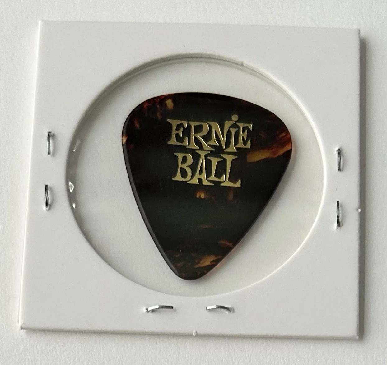 Sugar Ray - Mark McGrath 2003 Tour Guitar Pick - Ernie Ball - Faux Tortoise/Gold, изображение 2