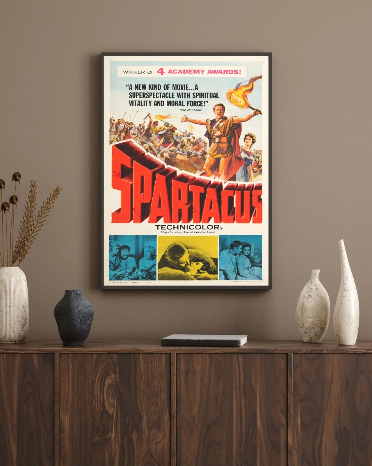 Spartacus - 1960 Adventure / War Drama 27.2" x 41" US One Sheet Poster, image 3