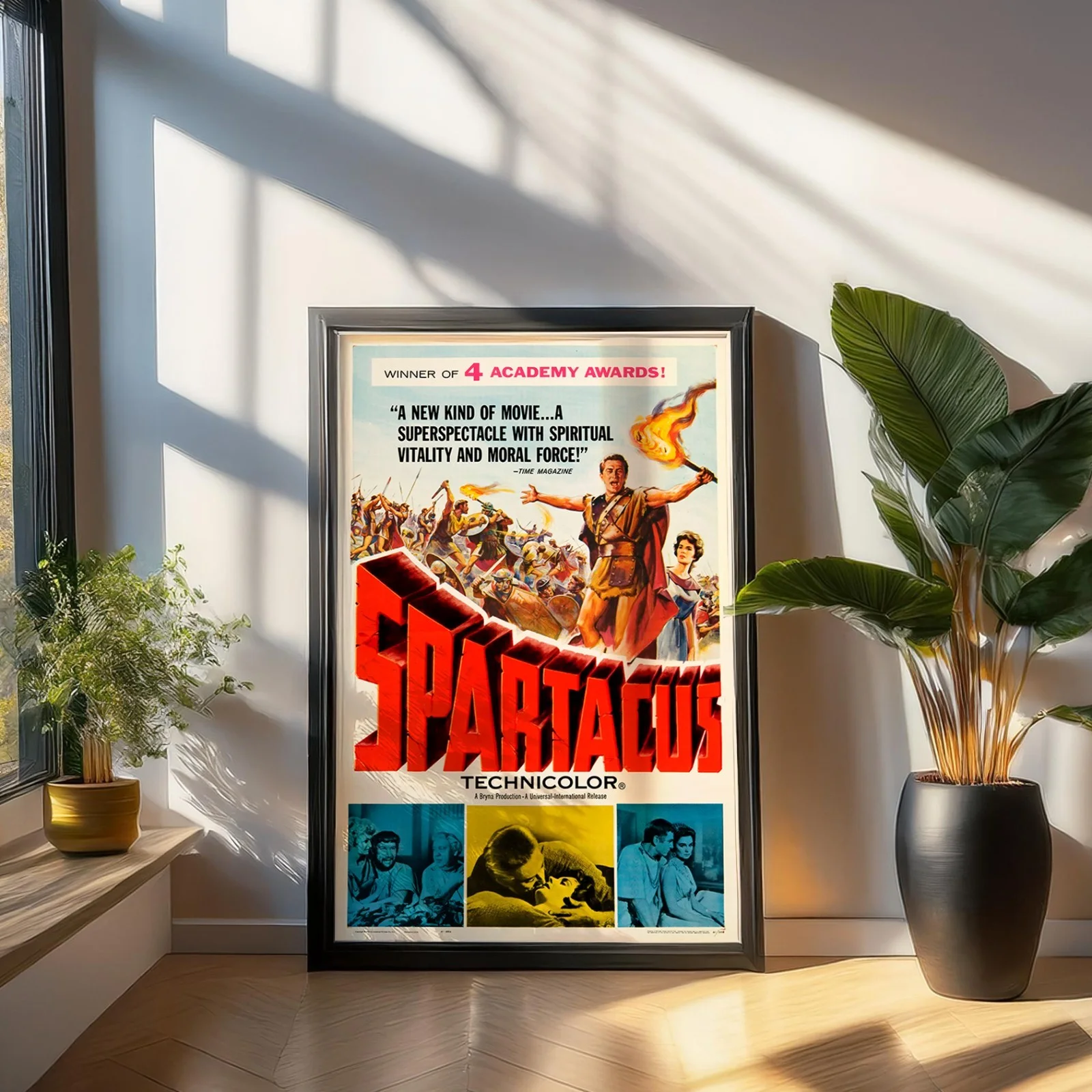 Spartacus - 1960 Adventure / War Drama 27.2" x 41" US One Sheet Poster, image 4