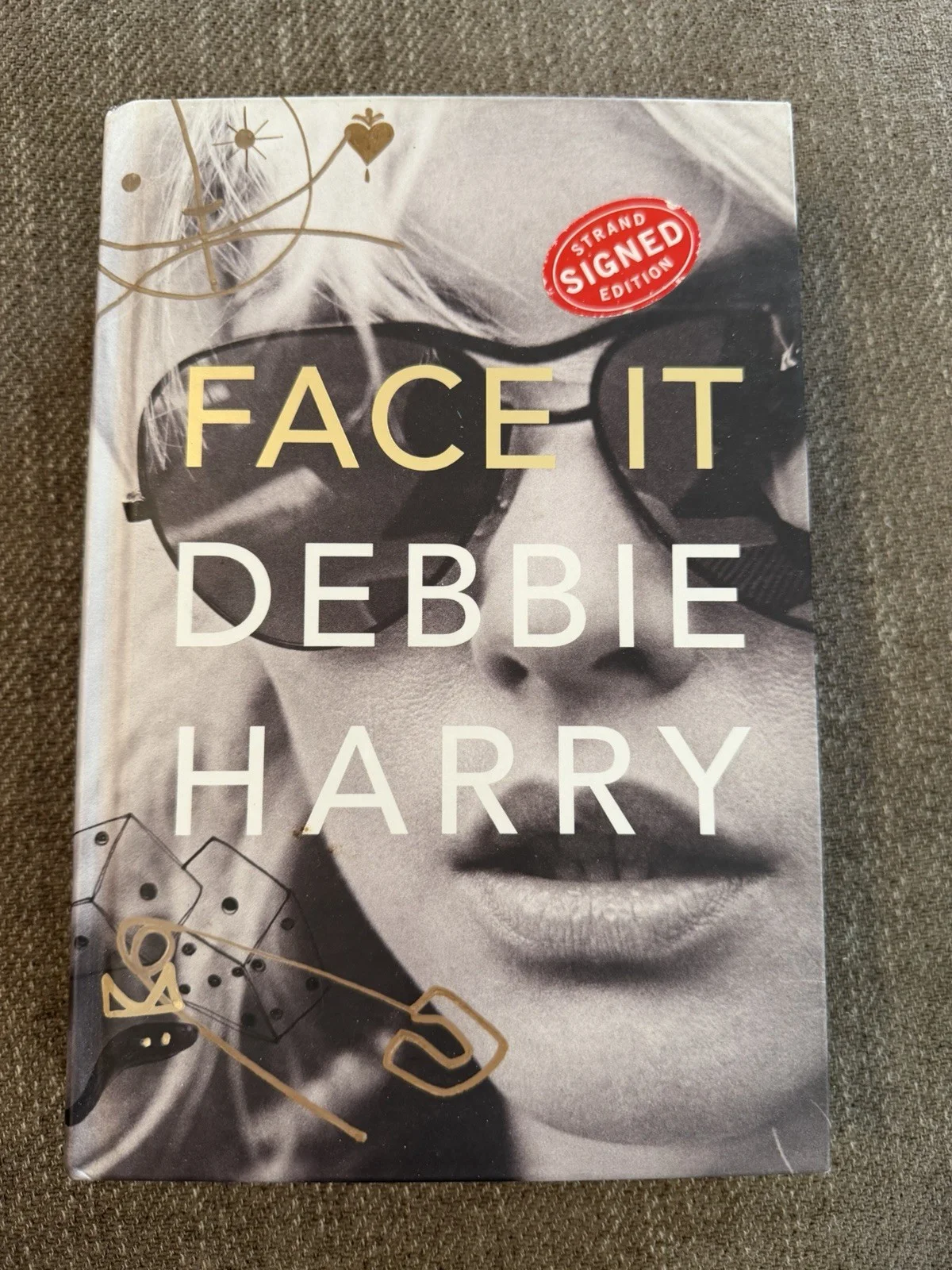 Debbie Harry Face It Autographed Book, image 2