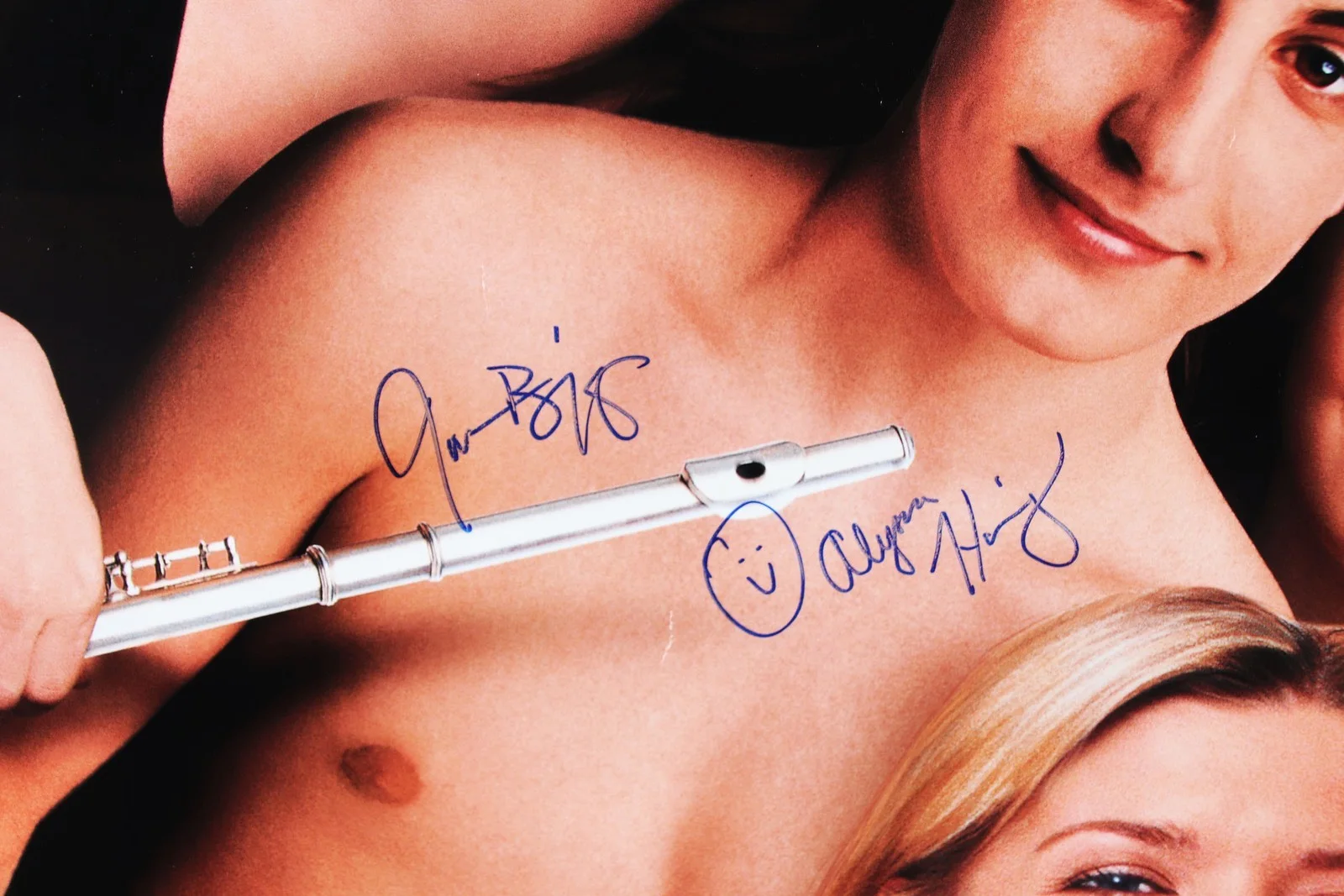 American Pie Movie Cast Signed Poster, COA JSA Authentication, image 3