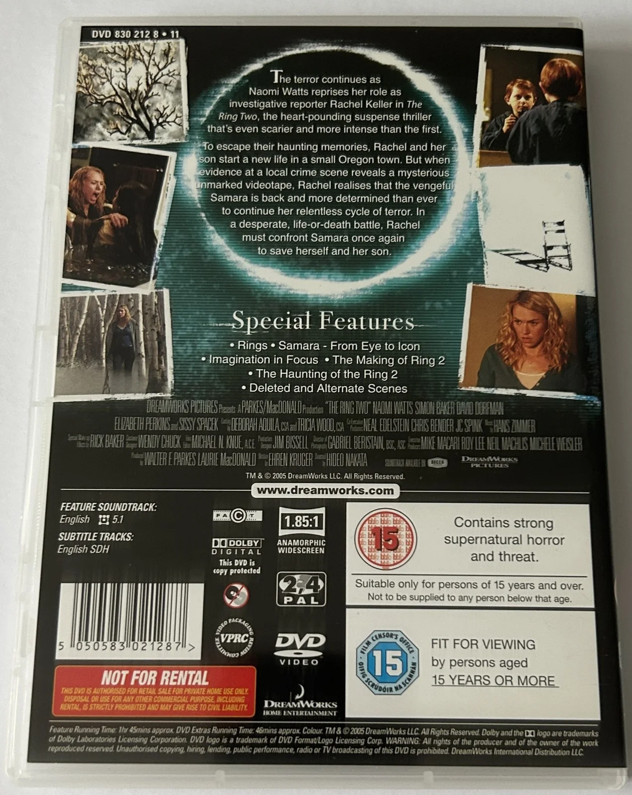 Gary Cole Autograph The Ring Two Horror Actor Hand Signed DVD Sleeve COA, image 3