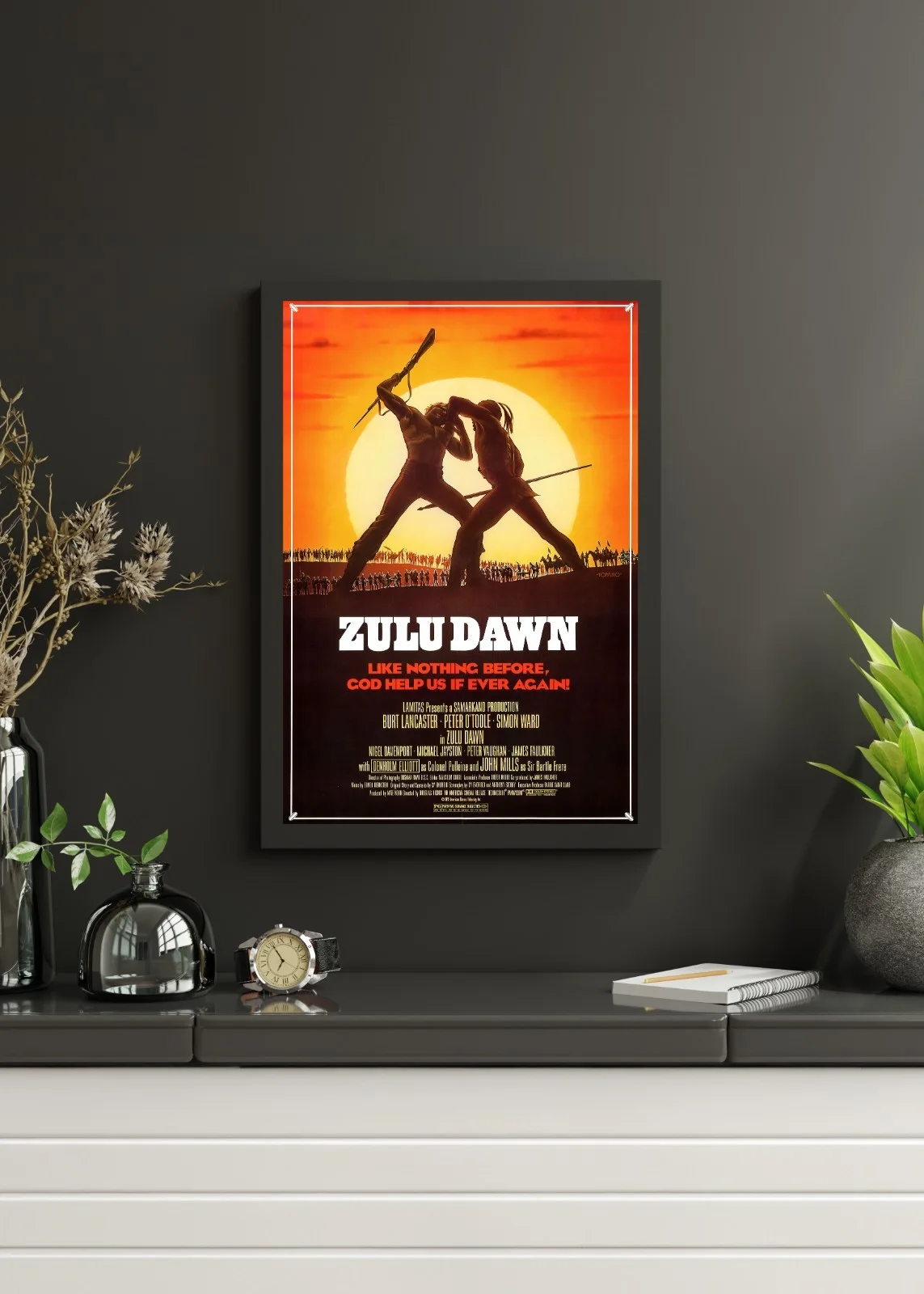 Zulu Dawn - 1979 Historical War Drama Film 27.2" x 41" US One Sheet Poster, изображение 3