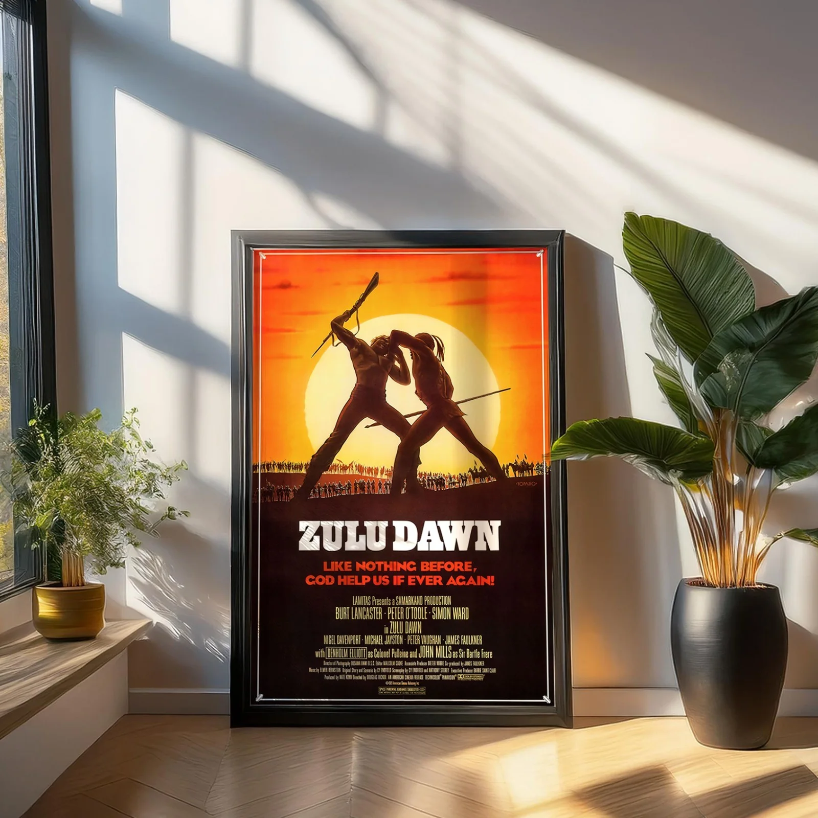 Zulu Dawn - 1979 Historical War Drama Film 27.2" x 41" US One Sheet Poster, изображение 4