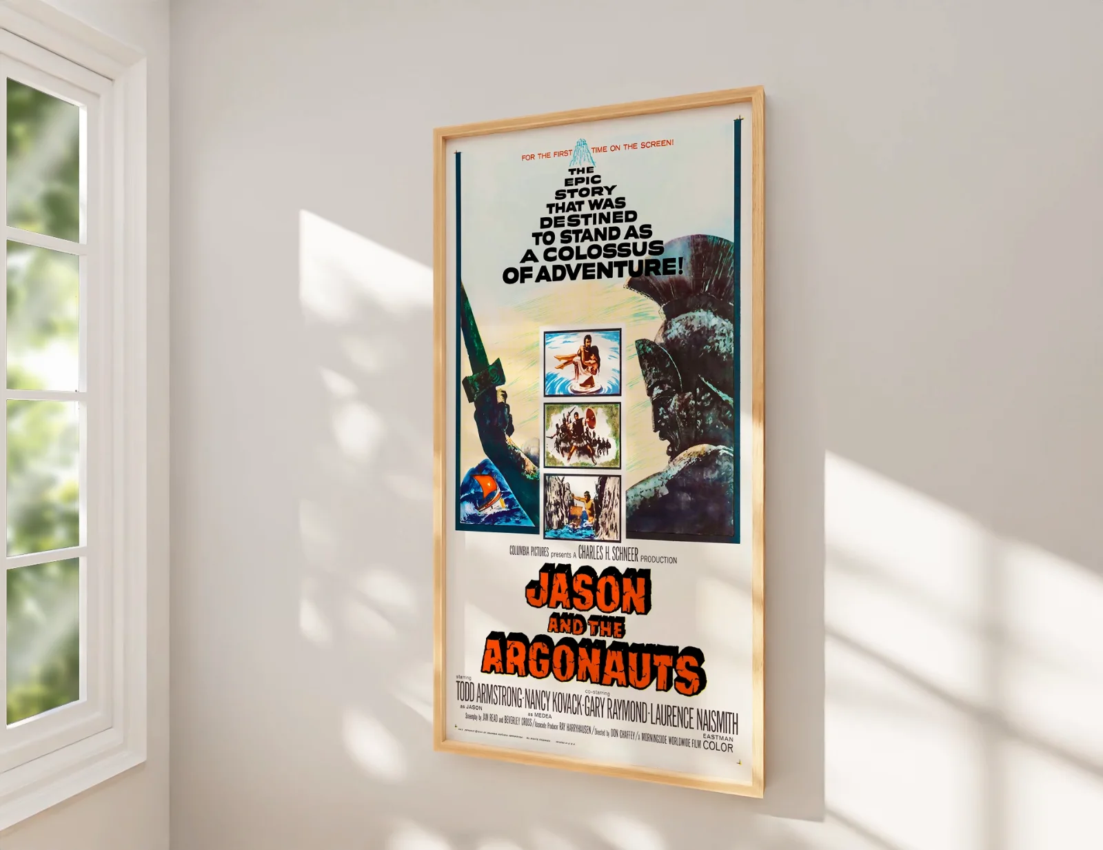 Jason and the Argonauts - 1963 Fantasy Film 27.2" x 41" US One Sheet Poster, изображение 2