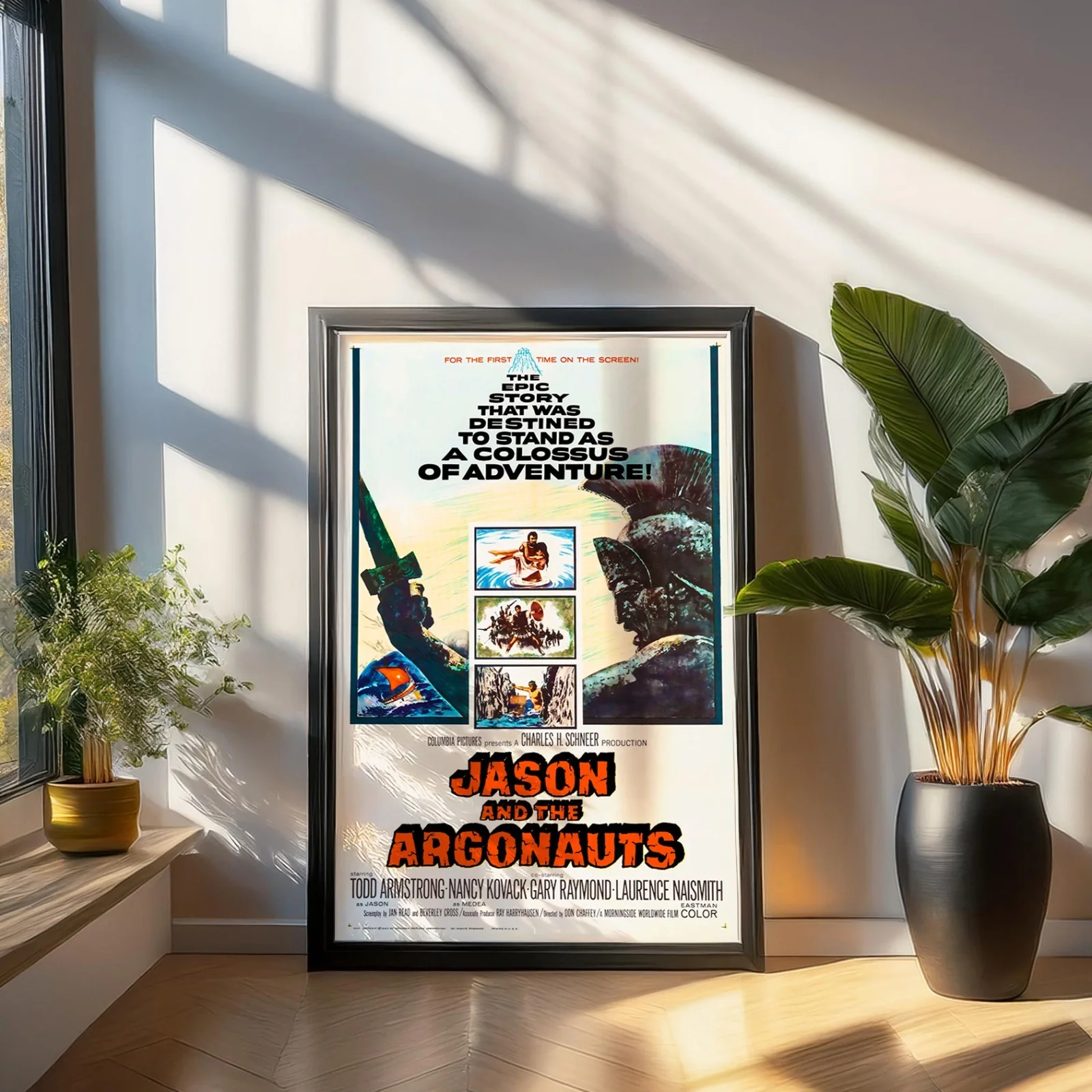 Jason and the Argonauts - 1963 Fantasy Film 27.2" x 41" US One Sheet Poster, изображение 4