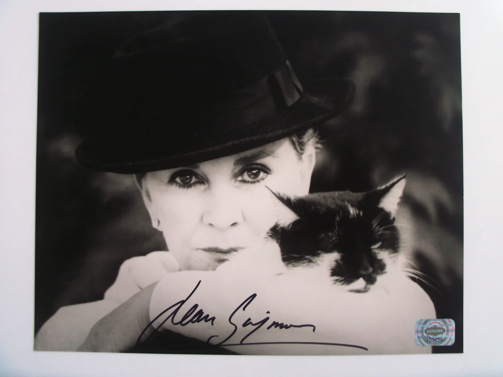 Jean Simmons — JEAN SIMMONS Signed Autographed 8X10 Photo W/ Hologram/Serial #, image 2